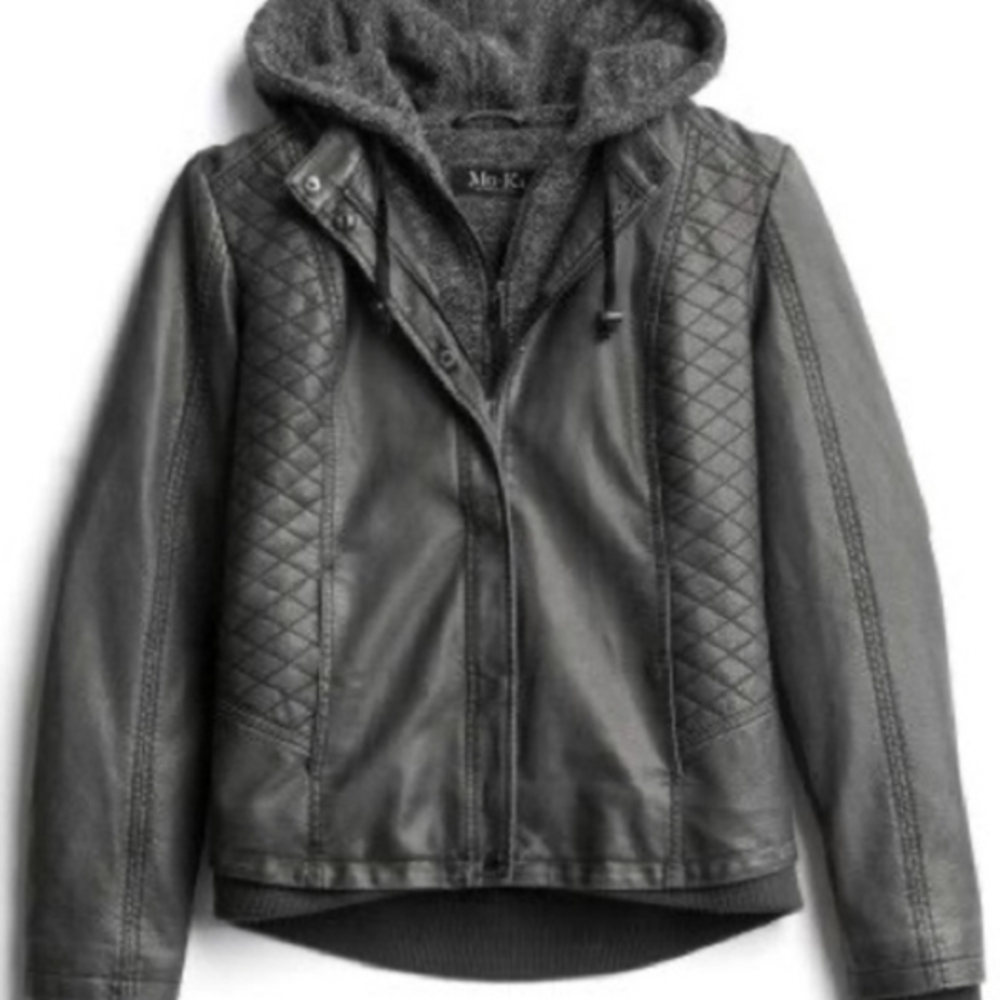 Gray Quilted Women's Jacket